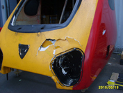 Virgin Train Damaged